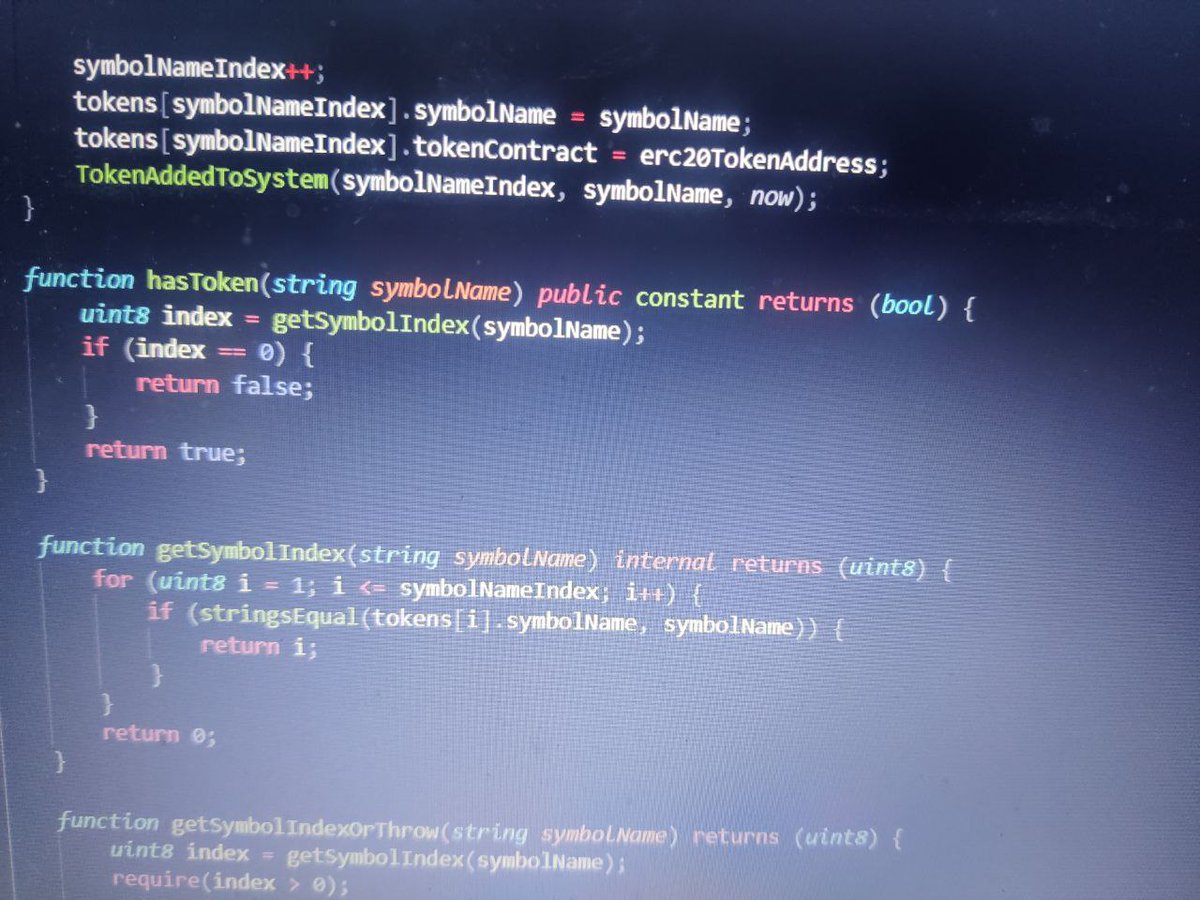 Work in progress for the dex 🙌🙌