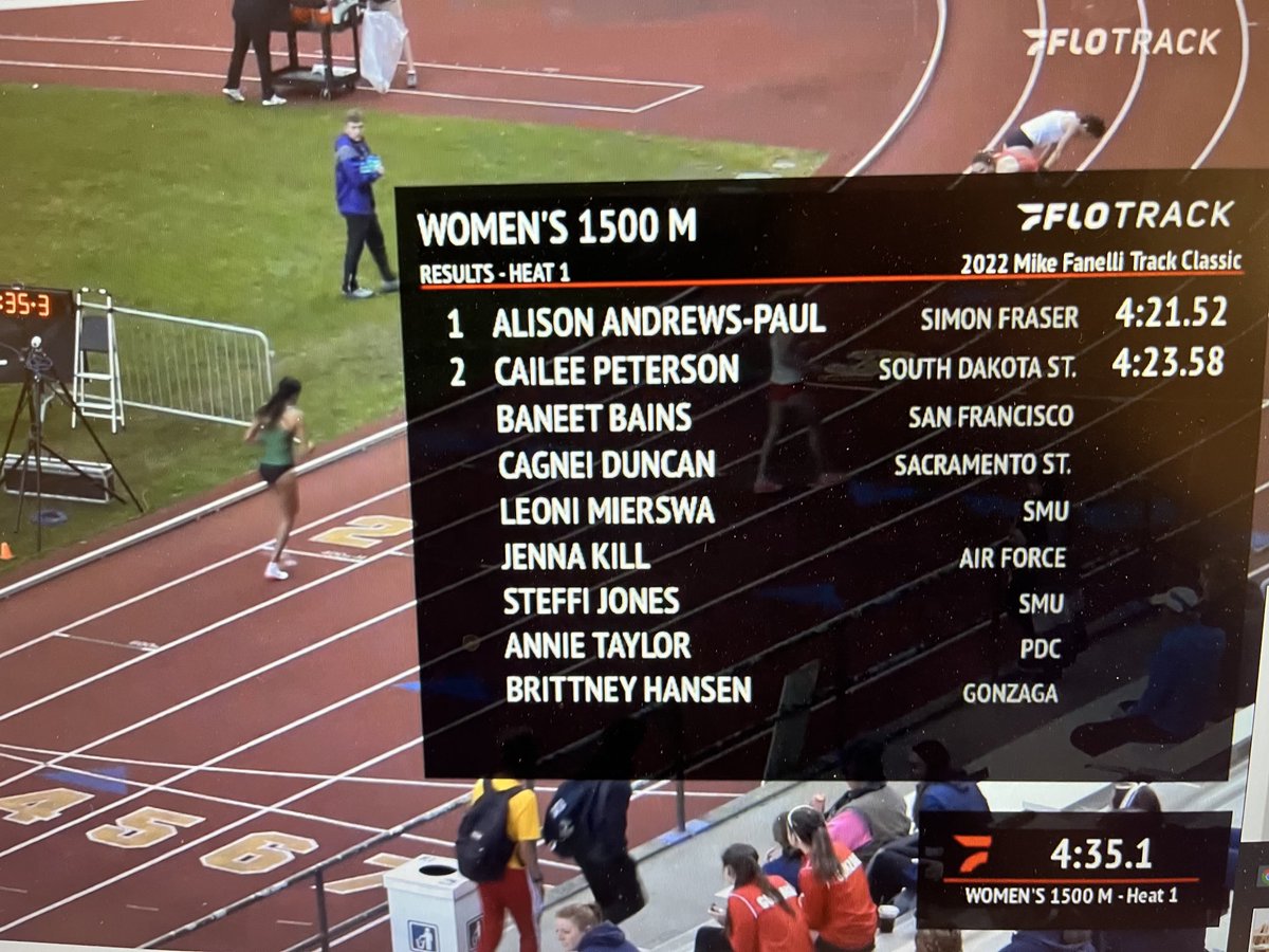A pb to start the weekend off right!  Doing all the work to make it happen! Way to go Cailee!