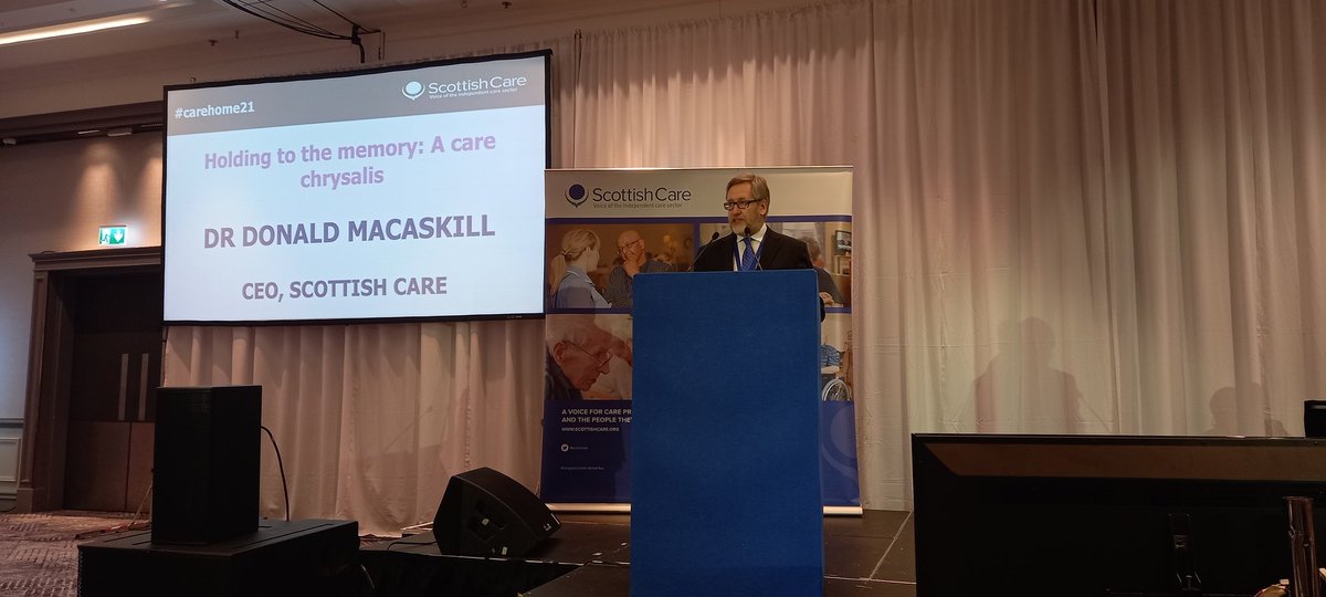 Congratulations to everyone at #Scottishcare   fantastic well thought out conference. Its sad its taken a pandemic to focus the value on good care so often overlooked and underfunded. Great inspiring start by #donaldmascaskill