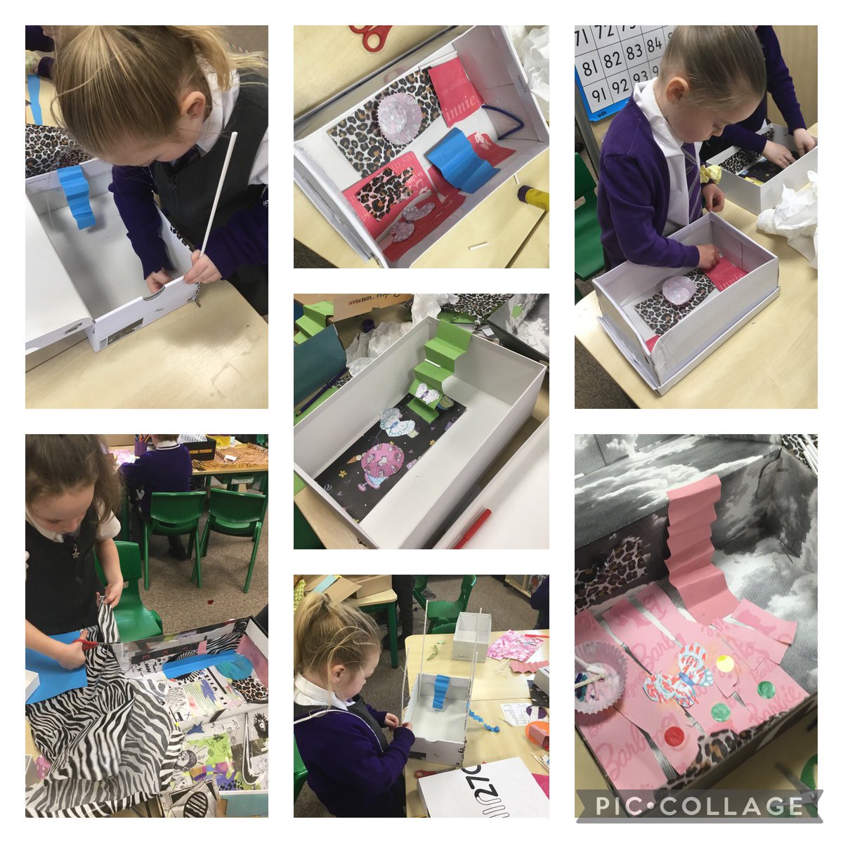 TheTrinityL5's tweet photo. Y1 DT: The children have been building up their knowledge of designing and creating homes for their chosen character! I think we have some budding architects in Y1! Wouldn’t you agree?#trinitydt 📦📎🖼🏘✂️ https://t.co/cJ5msr9zWG