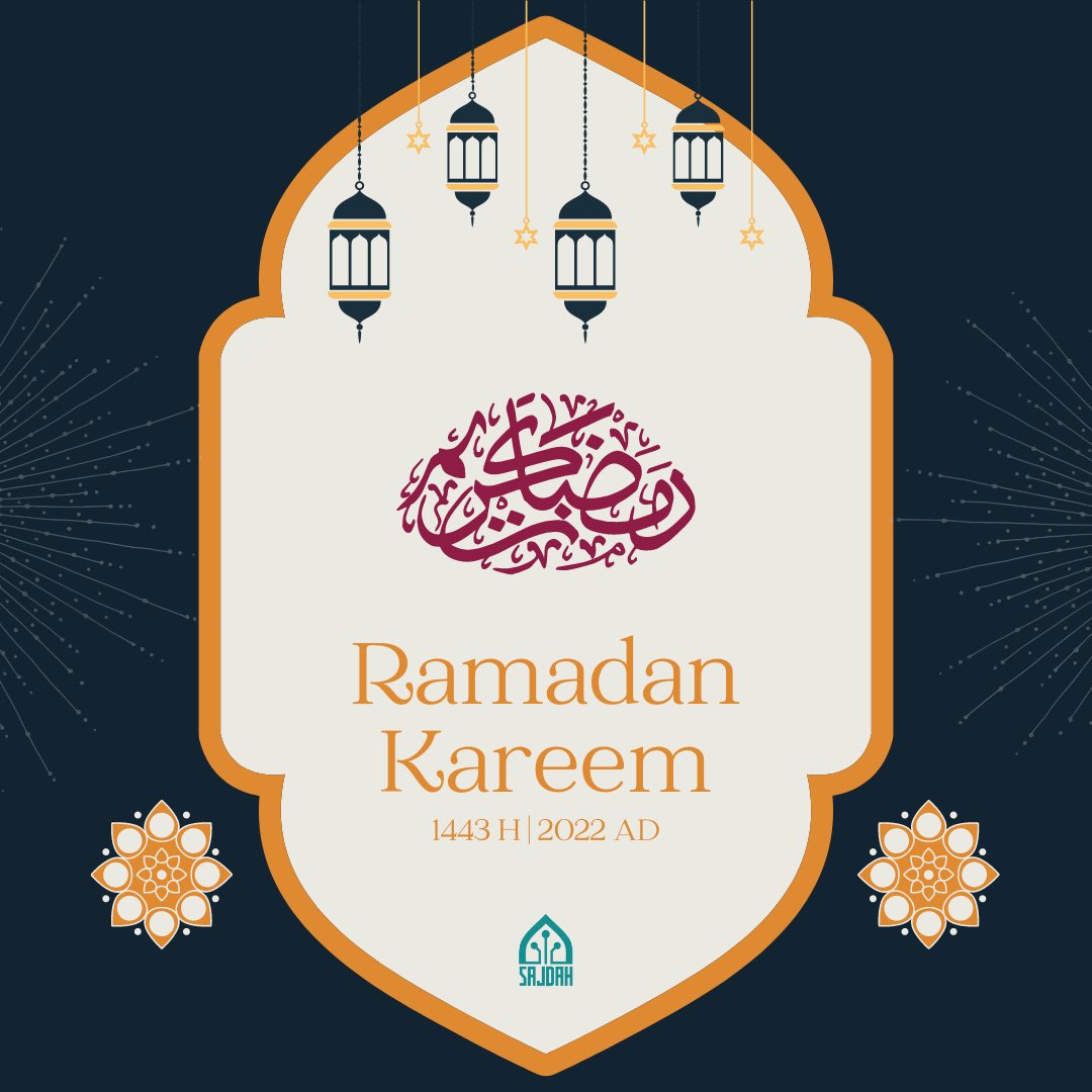GetSajdah's tweet photo. Ramadan Mubarak!

Let's welcome the month of blessings! Wishing everyone in our beloved community a very blessed Ramadan! May the Spirit of Ramadan bring prosperity, good health, and happiness to all of us!

Ramadan Kareem!

#Sajdah #GetSajdah #prayer #rug #prayerrug #islam https://t.co/po37fYnY8d