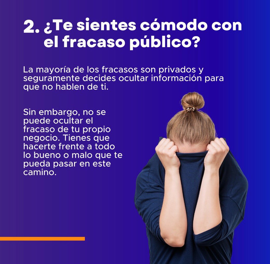 BrenVivanco's tweet photo. ¿Estás dispuesto a arriesgarte para emprender? 🤔

¿Qué hacer frente a un mar lleno de dudas? ¿Cómo saber cuáles contestar y cuáles ignorar?

He estado en la misma posición que tú, y antes de arriesgarlo todo te presento 4 preguntas que me ayudaron a saber si estaba preparada. 👇🏻 https://t.co/5Y5LgW4Uke