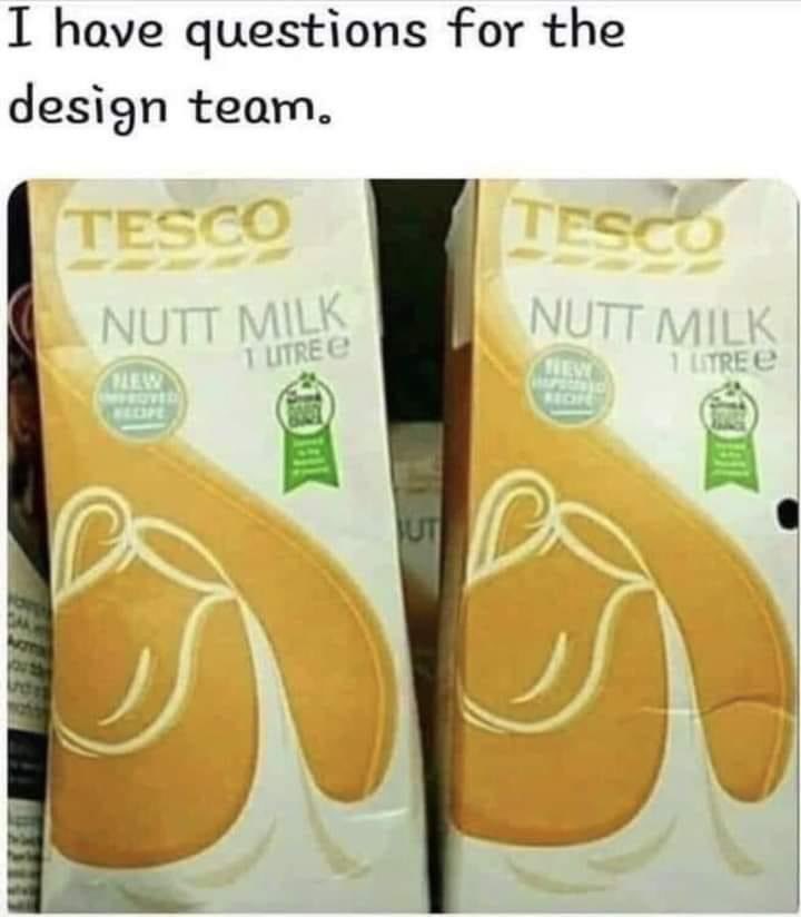 Julesk23's tweet photo. #NuttMilk #GoodAdvertising #BadAdvertising You decide! https://t.co/phe770fQ1x