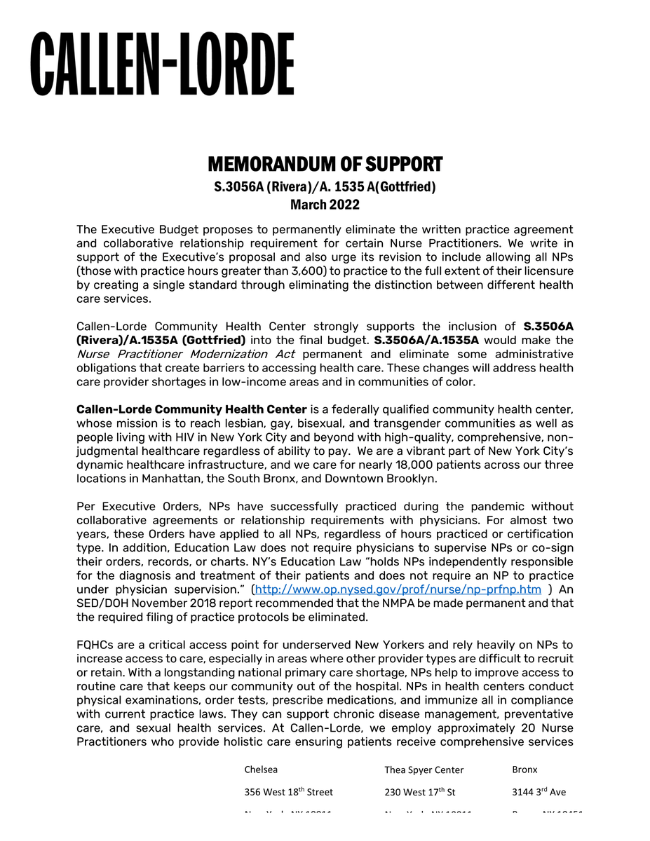 Nurse Practitioner Assoc NY State tweet media