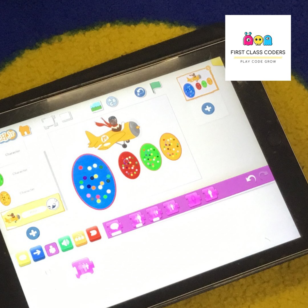 1stClass_Coders's tweet photo. "I wrote my first computer program today!"
Join us @StNicholasCen this Easter for some #Coding Fun!
https://t.co/cmEKDFsG78
#PlayCodeGrow #Sutton #ExploreSutton #EnjoySutton #Childrenevents #Funforkids #EasterEvents #Code #familyfun @StNicholasCen #coder #STEM #Computing #KS1 https://t.co/xNSo0TbZtz