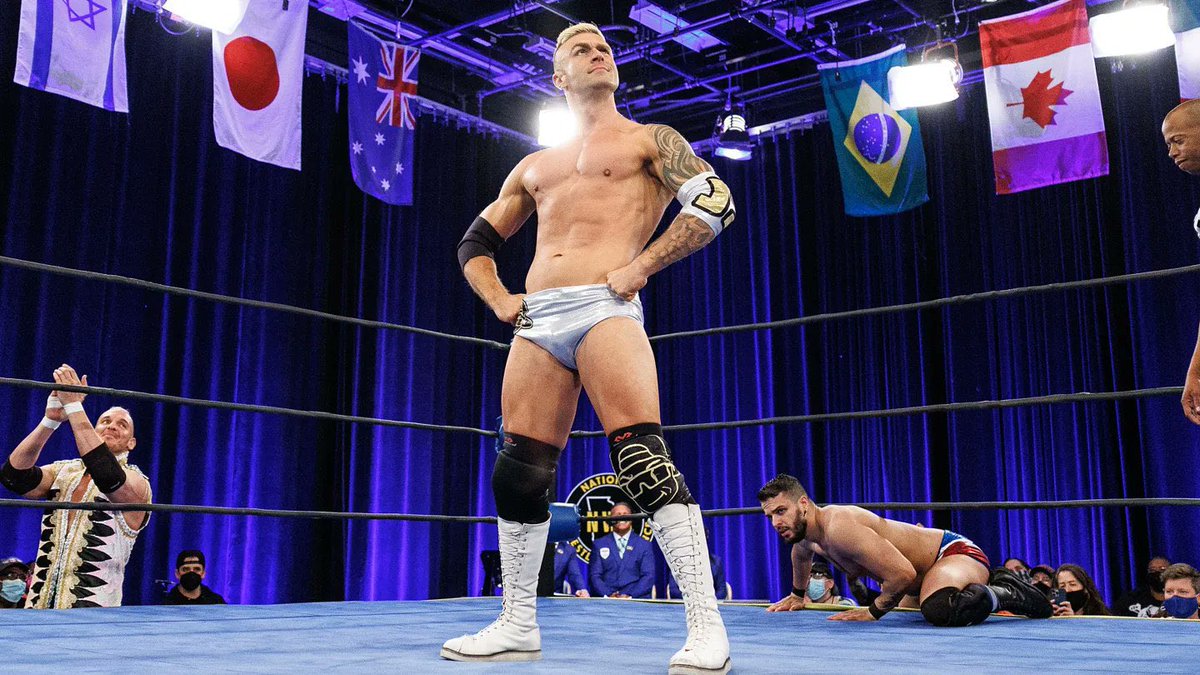 jonvanc's tweet photo. @JonAlba Besides @WWE 4 #WrestleMania wknd?
#ThatDude @thejamiestanley is a SuperStar in @nwa, always entertaining,w his tag partner #ElRudo @RealSamAdonis as the #RudeDudes too!
Not sure who #ThatDude wrestled at #CYN yesterday eve,but all of his matches r great!
Same w #ElRudo! Both #1! https://t.co/VhdZPi1OcQ
