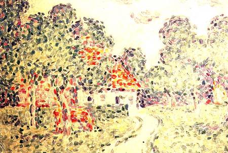 EmbajadaCSNTE51's tweet photo. El 1 de abril de 1926 falleció el pintor neoimpresionista francés Charles Angrand. Hoy te presentamos El pequeño puerto, La cosecha (1890), Pareja en la calle (1887) y La pequeña granja (1890). #CharlesAngrand #neoimpresionismo #pintura #divisionismo #EmbajadaCultural https://t.co/roiQZ6gUqk