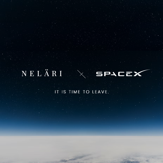 nelari_xyz's tweet photo. New partnership with @SpaceX. 

It is time to leave.

Owners of Neläries, take off for your planet and never come back. A rejuvenating and emotional experience.

Learn more: https://t.co/uwCXiSkWgf

— The founding couple

#nft #tezos #aprilfoolsday https://t.co/0OI0QDLQPO