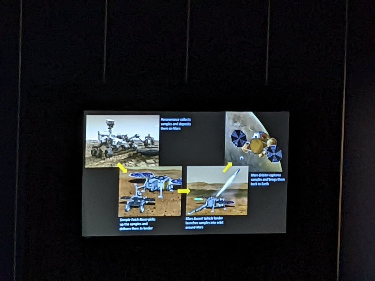 Great session about Perseverance and Curiosity missions on Mars #NSTA22 #cmiacademics