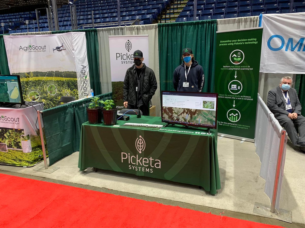 picketasystems's tweet image. It was a success! Thank you @MasterPromotion for organizing and managing the Int'l Potato Tech Expo.
#potatotechnology #agtech #PicketaSystems