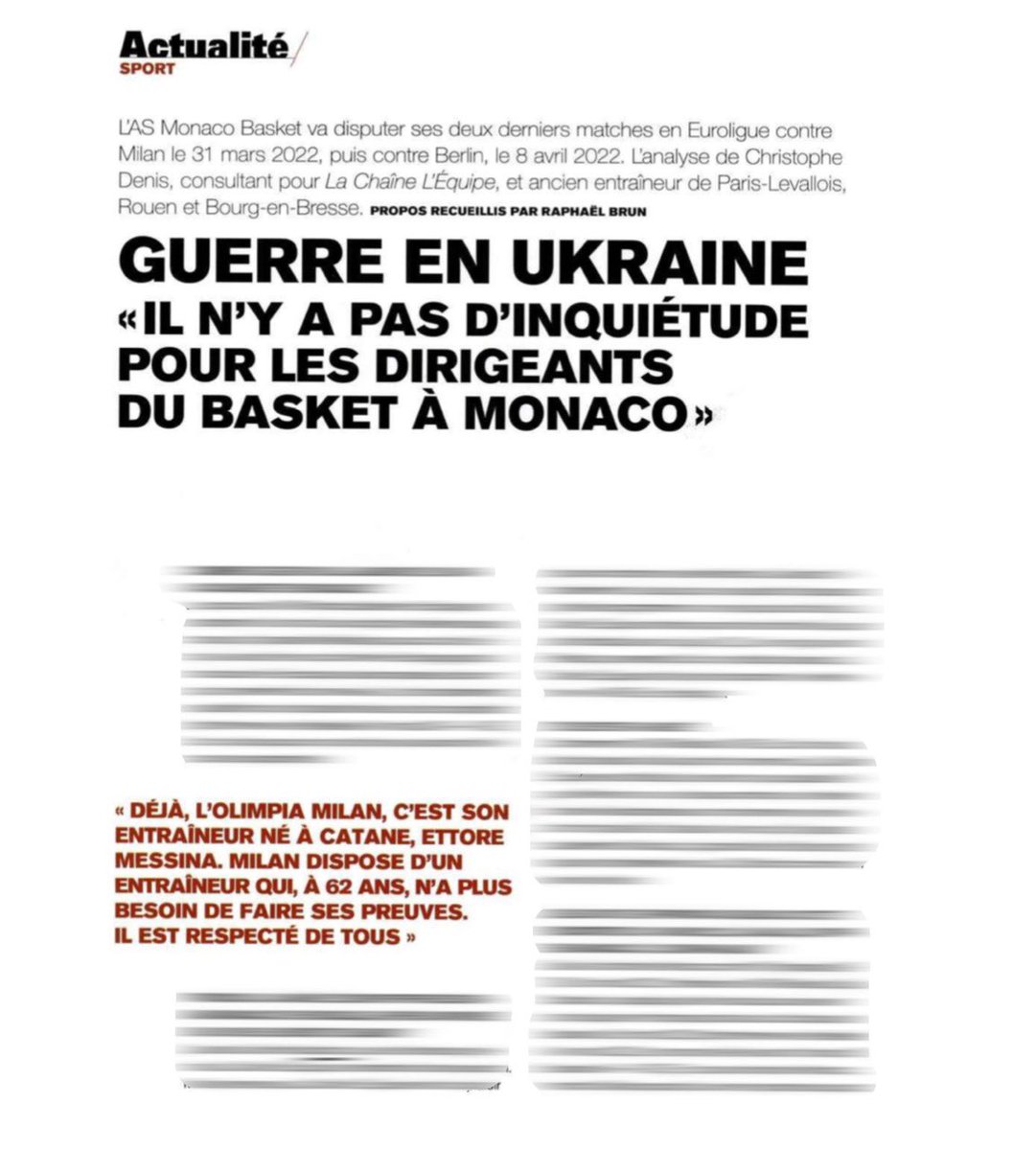 lequipe_pro's tweet photo. 🗞 🏀 Au lendemain de la victoire de @ASMonaco_Basket en Euroligue et avant la rencontre contre Berlin le 8 avril, @ChristDenis1973 le consultant de @lachainelequipe en parle avec @Monaco_Hebdo 👇 https://t.co/uGx4MfvbFv