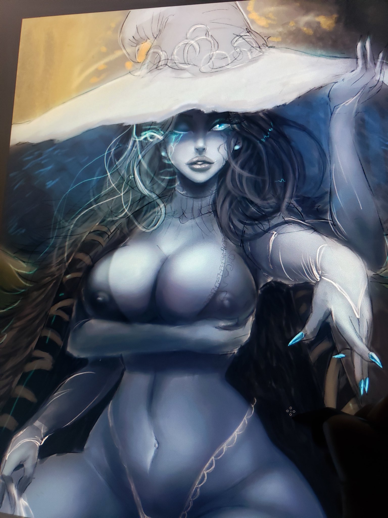 Nycto on X: A little preview of Ranni 👀 🖤💀 - Nycto #art #ranni  #RanniTheWitch #ELDENRING #EldenRingFanart #babe #love #girl #girls #sexy  #sketch #sketchbook #wip t.coOz2i9UWSvE  X