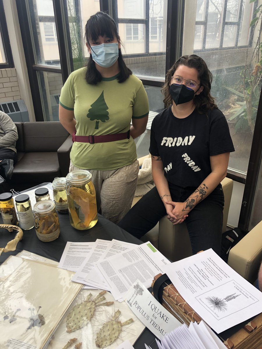 Hannah Marx, PhD (@marxhannah) on Twitter photo Harpo Faust (right), our new Collections Manager, with Gwen, our long-time herbarium assistant, rep the Herbarium at UNM Research day today! Harpo has brought energy and enthusiasm to our collection. We are lucky to have her! <a href="/UNM_MSB/">Museum of Southwestern Biology</a> <a href="/UNM/">Univ. of New Mexico</a> <a href="/softcorebotany/">Harpo Faust</a> Harpo Faust (right), our new Collections Manager, with Gwen, our long-time herbarium assistant, rep the Herbarium at UNM Research day today! Harpo has brought energy and enthusiasm to our collection. We are lucky to have her! <a href="/UNM_MSB/">Museum of Southwestern Biology</a> <a href="/UNM/">Univ. of New Mexico</a> <a href="/softcorebotany/">Harpo Faust</a>