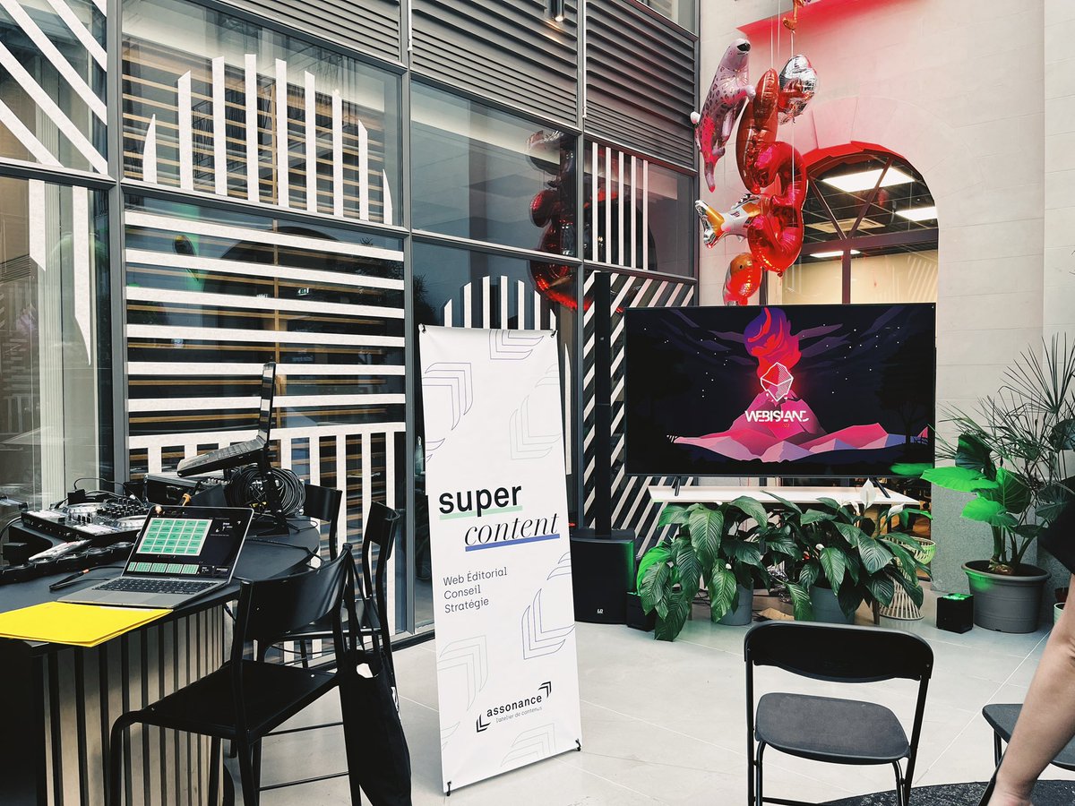 AssonanceAgency's tweet photo. Êtes-vous prêts ? Nous, oui !
#supercontent #webisland https://t.co/FHwmvVqyBo