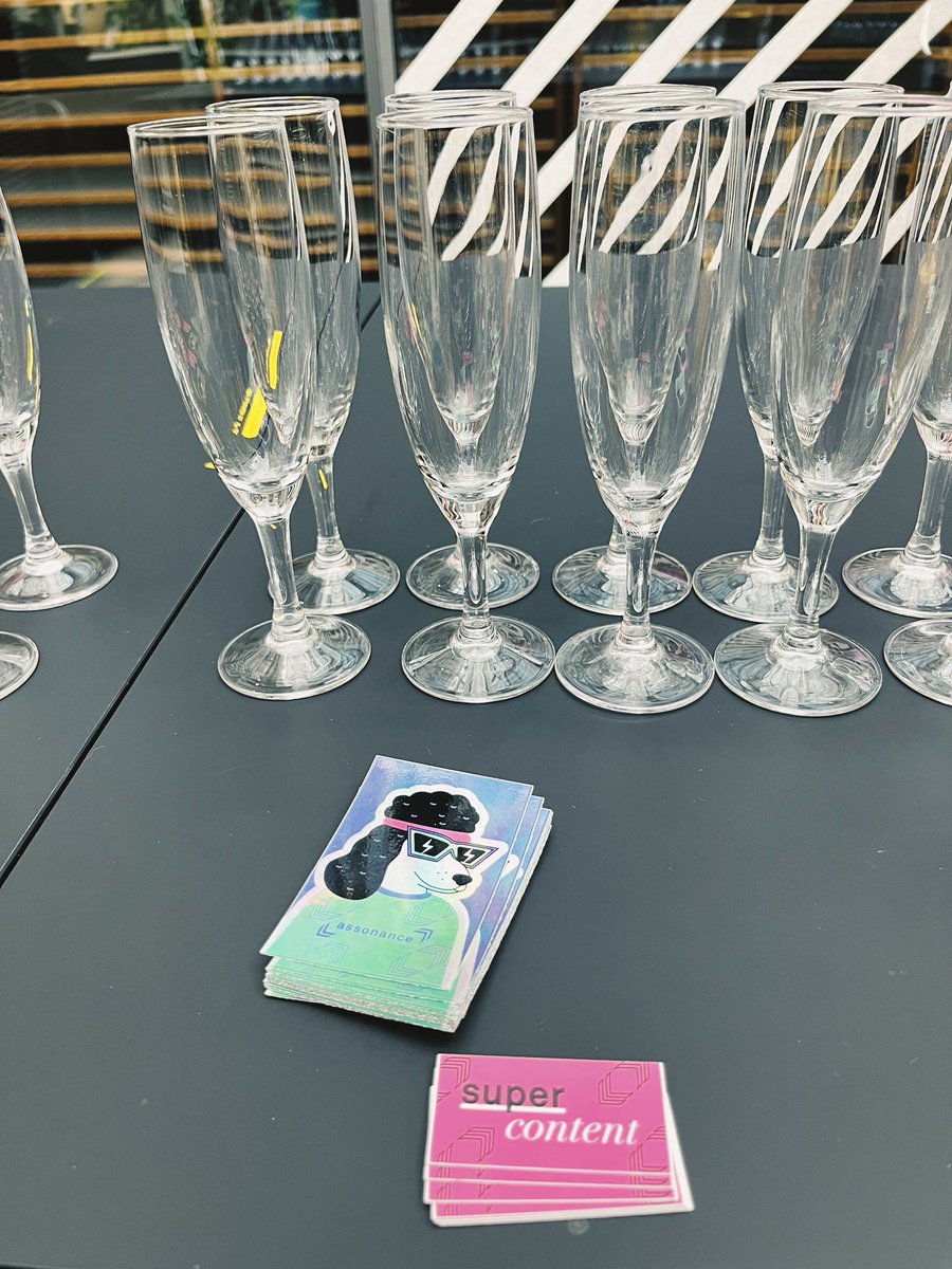 AssonanceAgency's tweet photo. Êtes-vous prêts ? Nous, oui !
#supercontent #webisland https://t.co/FHwmvVqyBo