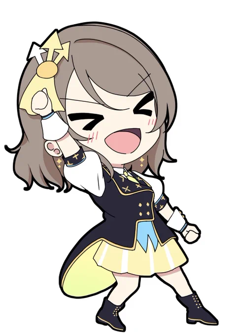 #みんなのデフォ絵と等身絵の比較が見たい 