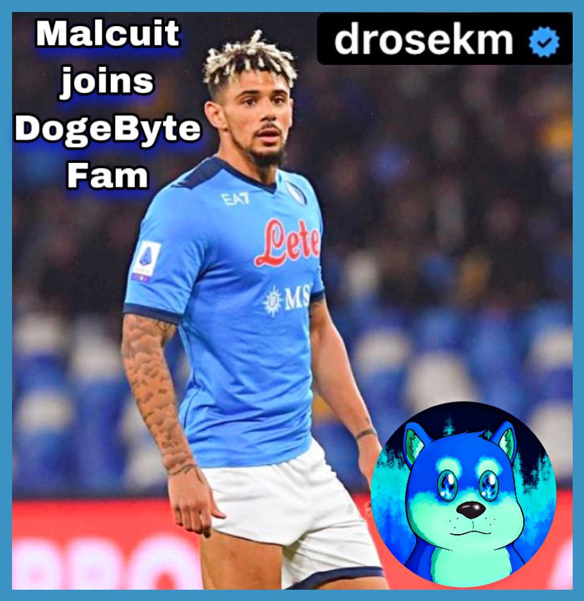 ZeroNFT_'s tweet photo. This is absolutely epic! The amazing Kevin Malcuit just joined the DogeByte Fam!
Welcome to this family💪🏻🔥🐕🚀
Besides being a great player he is an excellent person! 😎
#napoli #soccer #nft #dogebyte #kevinmalcuit #malcuit #nft #nftcommunity #btc #eth #doge https://t.co/MY65bkpq1c