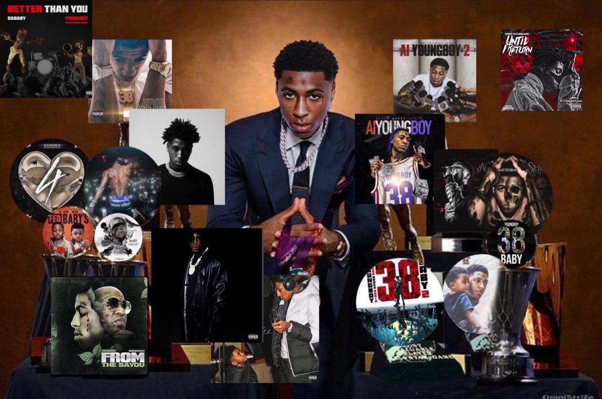 royal_bobby24's tweet photo. Nba youngboy is the artist with most charting albums on Apple Music US with 8 albums 🔥🐐

3. The Last Slimeto 
16. Colors 
17. Better Than You 
41. Sincerely Kentrell 
45. From The Bayou
74. Top 
93. Realer 
96. Al Youngboy 2 https://t.co/nbOs7NIrNH