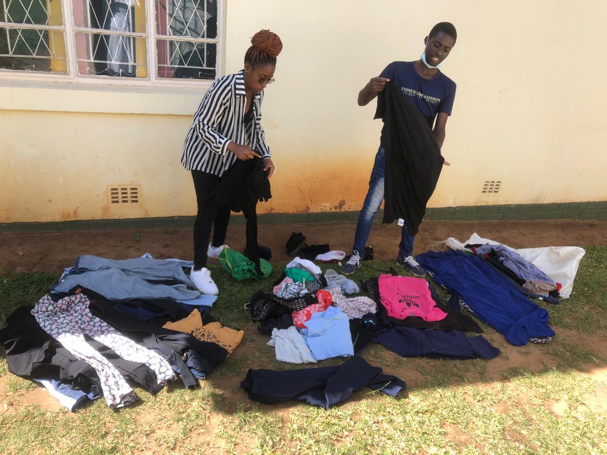 Winter is fast approaching the eastern province &amp;  the need to prepare for it is upon us. We have fortunately been granted a head-start by some of our friends who donated a bag of winter clothes &amp; shoes for our beneficiaries. In picture our staff sorting out the clothes.