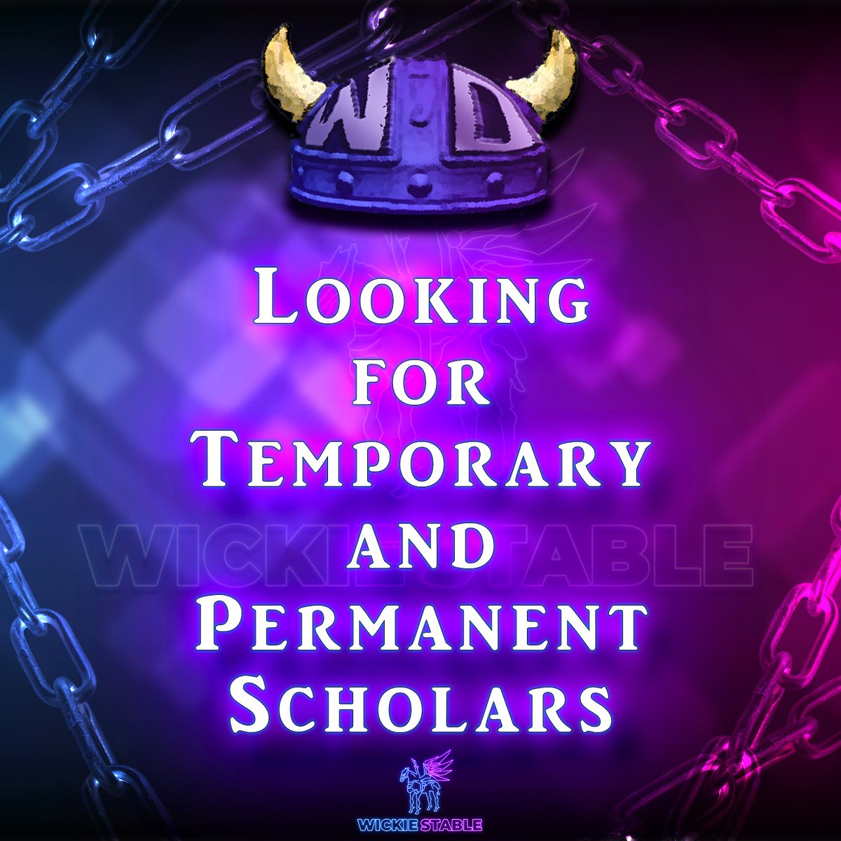 wickiestabledao's tweet photo. A lot of perks are waiting for you! 👀
✨10% Scholar Share
✨Temporary Scholarship (2 - 3 days)
✨Permanent Scholarship
✨Events &amp; Incentives

Join us here: https://t.co/vLURufVF6Y

#Pegaxy
#PegaxyScholarship
#PegaxyCommunity
#Pegaxians https://t.co/YFKw1DI9B3