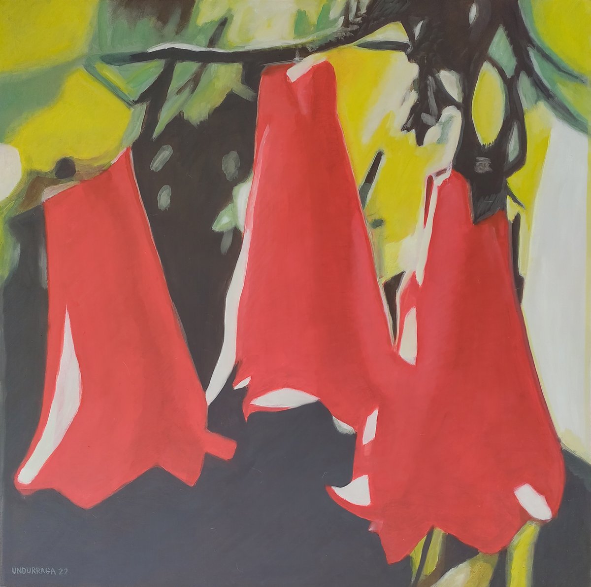 gundurragad's tweet photo. Fósforos Copihue, 2022
Oil on canvas
90 x 90 cm https://t.co/OrmzH9Q5lU