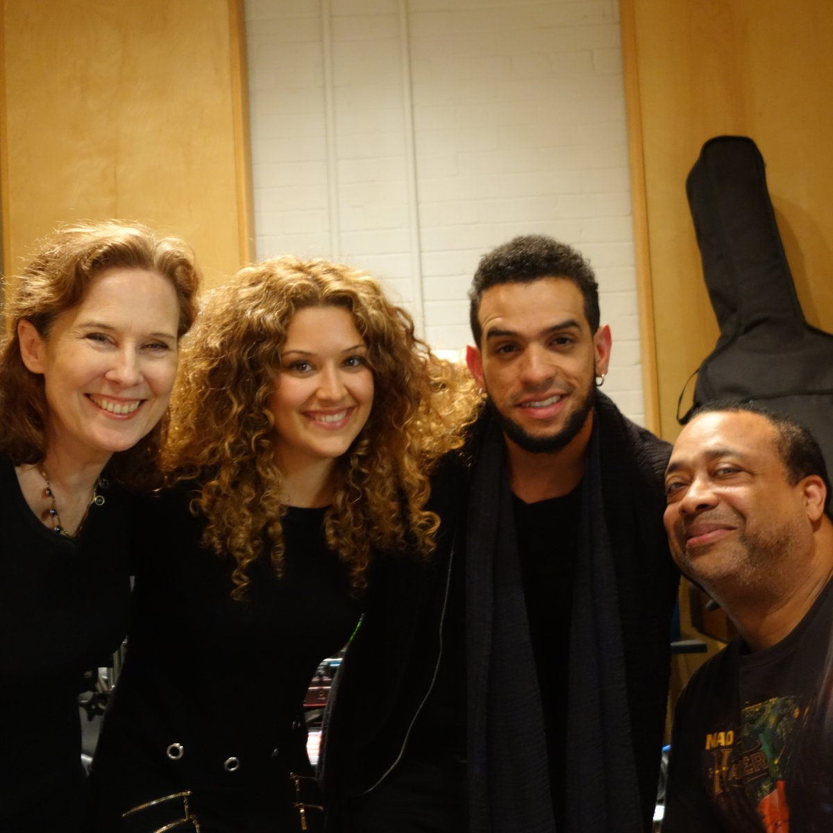 MelissaSanley's tweet photo. Here's part of my amazing team, at Power Station at BerkleeNYC, just after recording my upcoming single "Moonsong" - to be released on April 8th!
#moonsong #nyc #powerstationatberkleenyc #BerkleeNYC #music #melissasanley #alexforbes #jerrybarnes #ivanllanes https://t.co/Rf5Df6PFtD