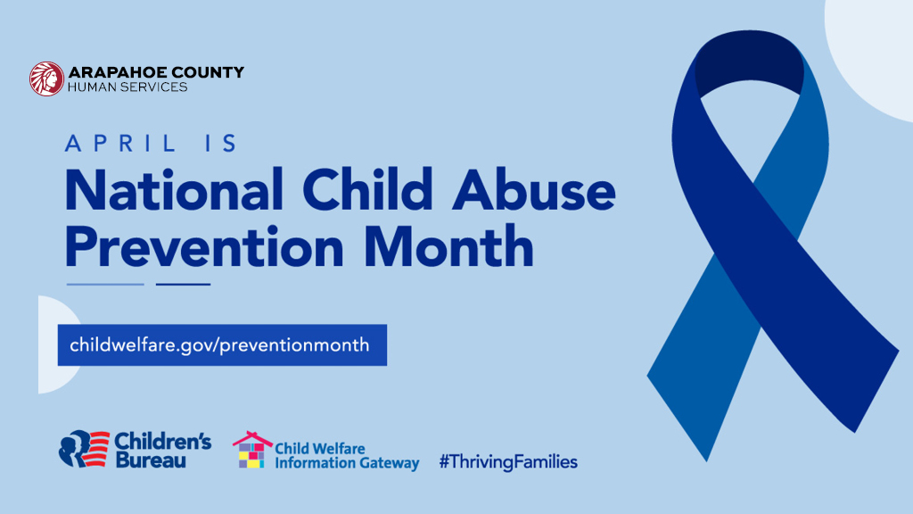 ArapahoeCounty's tweet photo. Child abuse prevention starts with each one of us. Together we can make it easier for families to access support services and learn how to identify and build on family strengths. Learn more at https://t.co/M7vTTYIbt5 #ChildAbusePreventionMonth #ThrivingFamilies #FamilyFirstFriday https://t.co/KfCK99Z02d