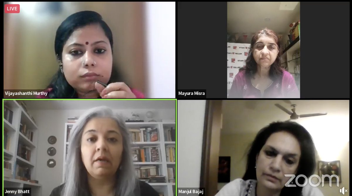 anankemag's tweet photo. #AnankeWLF2022 | Colonialism in Publishing

Panelists: @jennybhatt @MayuraMisra @manjulbajaj

Moderator: @neelavaanam_vs 

Watch now
https://t.co/EhNcB8S76V https://t.co/x9WFh0N0mA