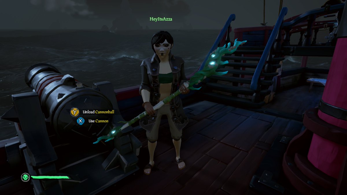 schoobits's tweet photo. So happy I could introduce @Hey_its_azza to #SeaOfThieves ! So excited to get them started on the seas! https://t.co/GvgighBSuF