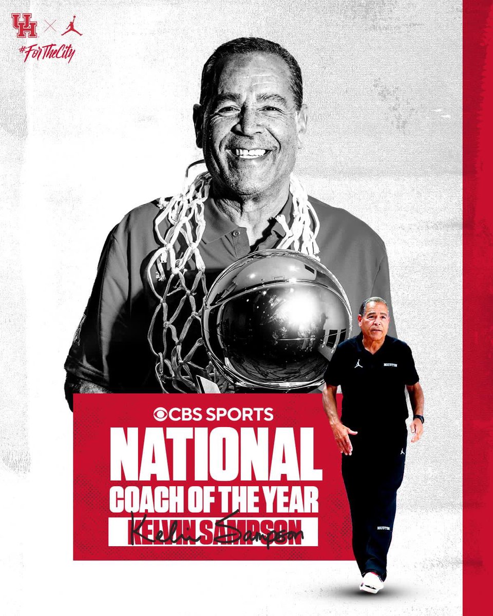 NuChannelSports's tweet photo. Well deserved. #coogs #uofh #kelvinsampson #NCAATournament #houstoncoogs #ncaabasketball https://t.co/2FQvmpr6dE
