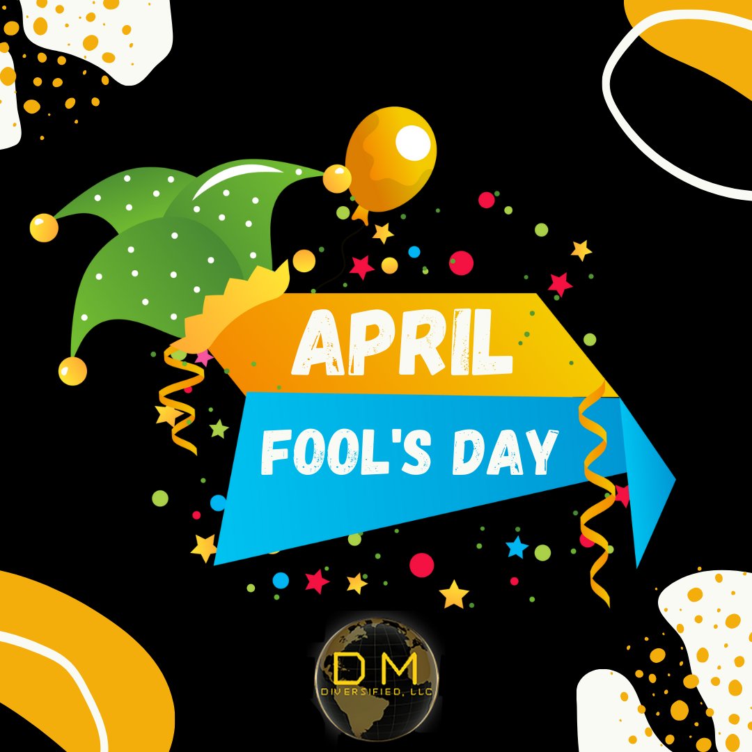 DiversifiedDm's tweet photo. .
Happy April Fools!!
Enjoy the silliness of the day, don't take yourself too seriously!! 🤡 💛
.
.
.
#aprilfools #april1st #funny #lighthearted #lol #humor #playaprank #friyay https://t.co/eUEzVdSxpz