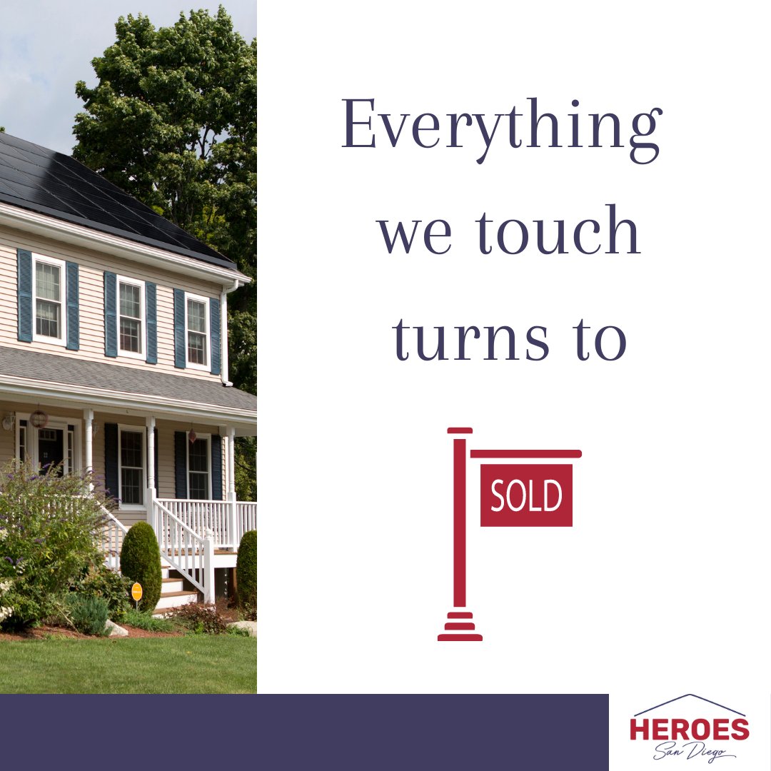 Heroes San Diego strives to guide our Heroes easily through the home-selling process. If YOU are a first responder, firefighter, police officer, veteran, teacher, or military contact us TODAY for a stress-free real estate process. Everything we touch turns to SOLD!
.
.
#valoan