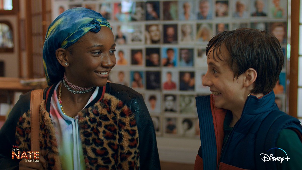 DisneyPlus's tweet photo. This one goes out to all the theatre kids. 🤩🕺

Better Nate Than Ever is now streaming, only on #DisneyPlus! https://t.co/rDxVNffBfx