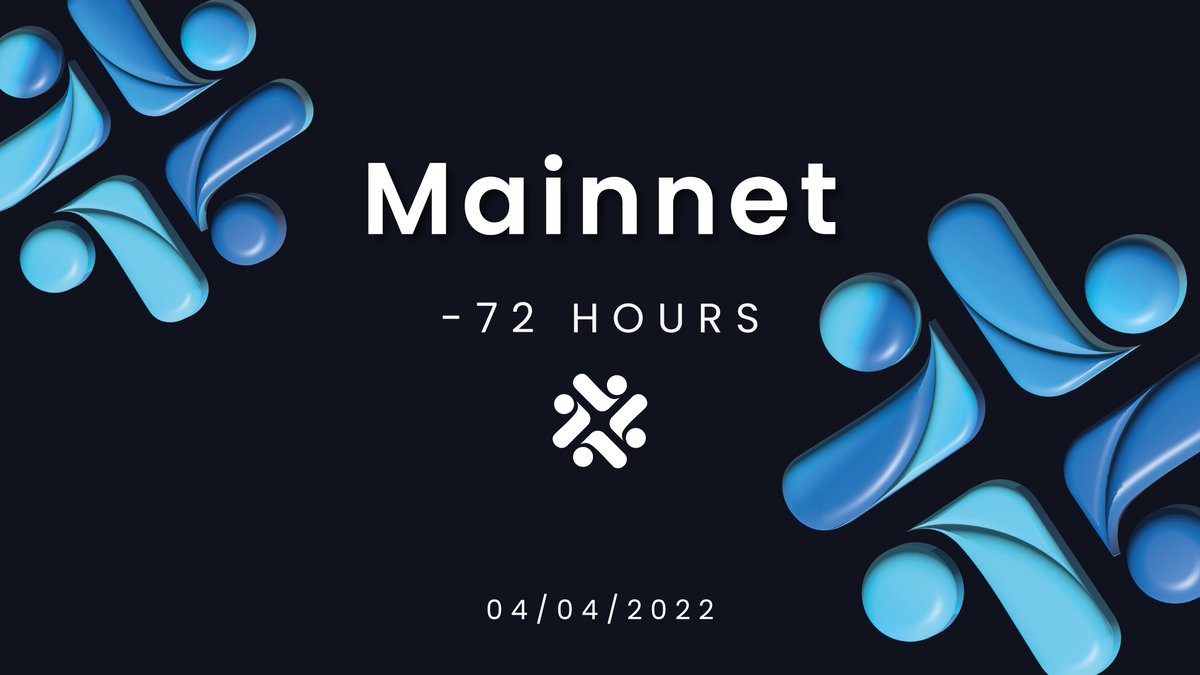 FolksFinance's tweet photo. ⏰ Get ready Folks the countdown to @Algorand #Mainnet begins!

🚀 - 72 hours until the #FutureFi kick-off!

📅 04/04/2022 - 13:00 EST - Save the date! #Algorand #DeFi https://t.co/lpMkXu5u7K