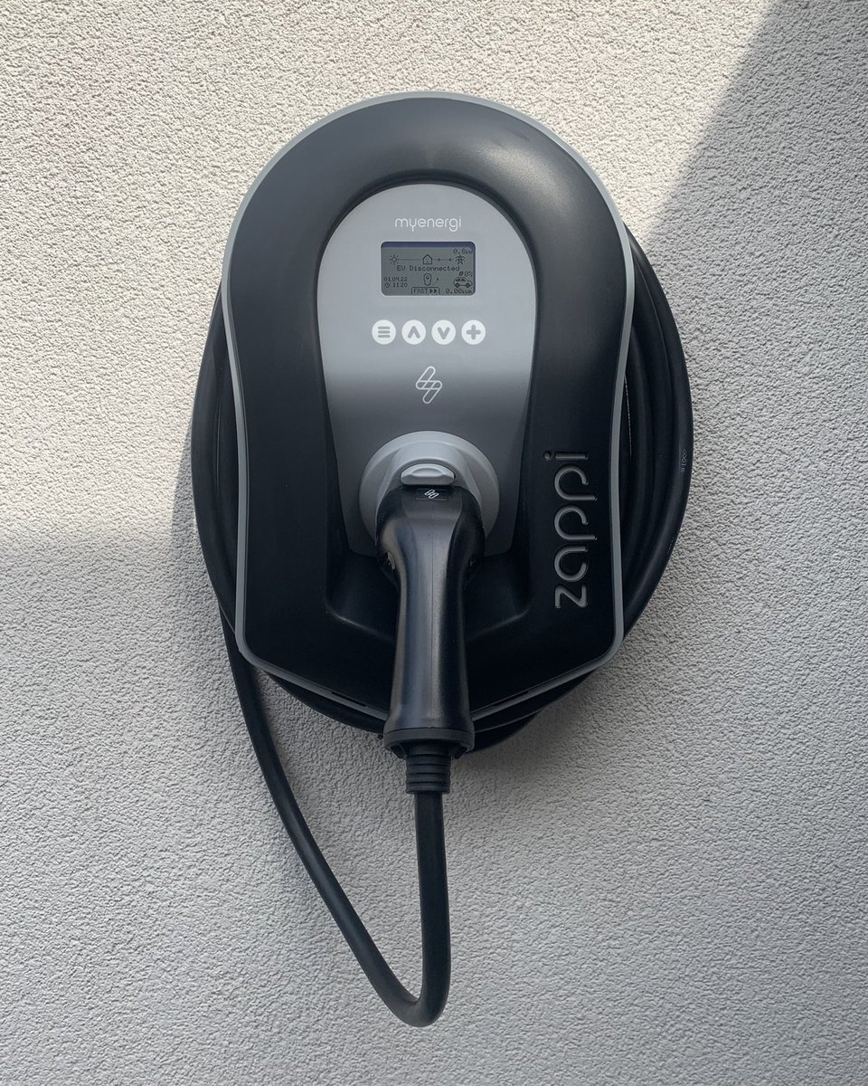 LtdSses's tweet photo. 4 of 4 @myenergiuk Black tethered 7kW Zappi installed this week ππβ‘οΈ
#evcharger #myenergi #zappi #blackzappi #hub #olev #carcharger #happyzappi #doncastercable #evultra #swa #cat5e #ctclamp #solarpv #proteusswitchgear #batterystorage #eddie https://t.co/irf41gRZwd