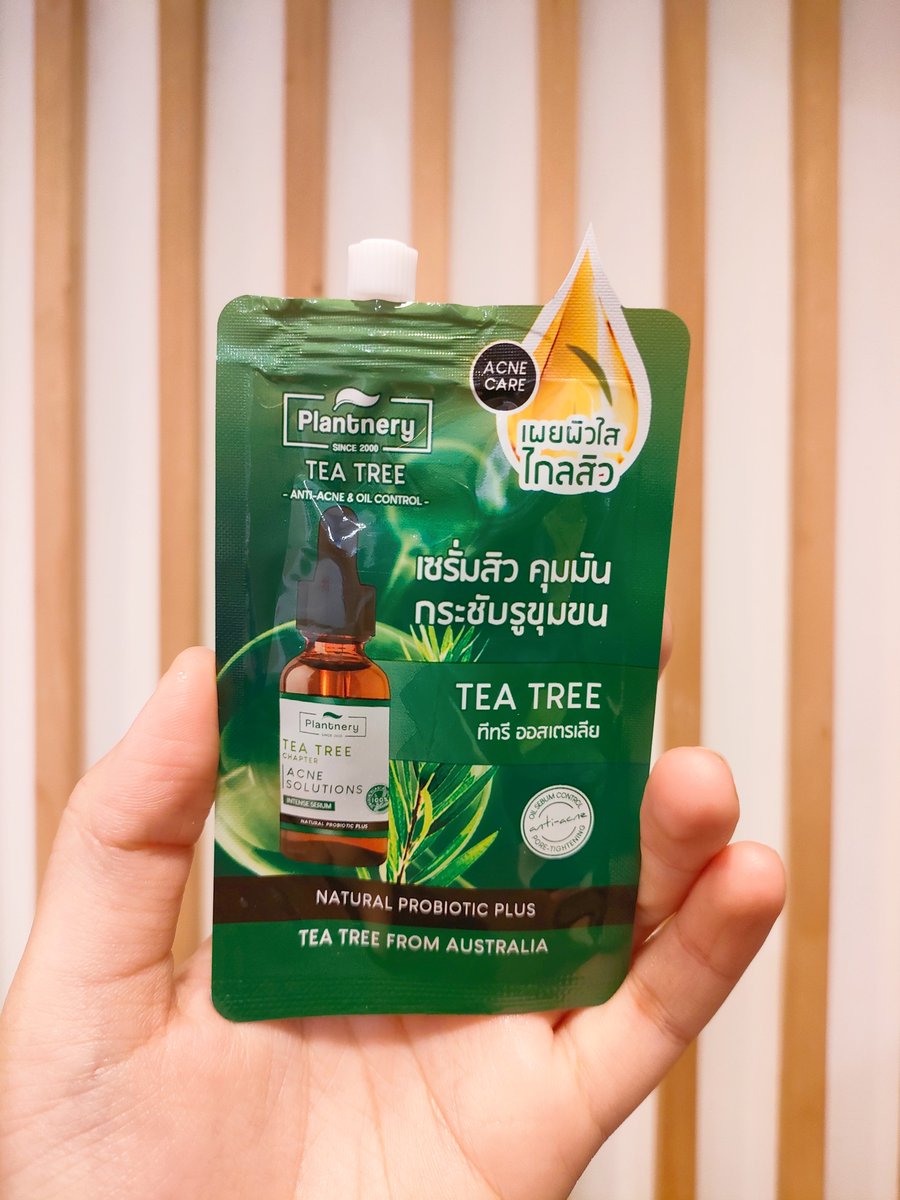 PminiTm's tweet image. ใช้หมด😍 เซรั่ม Plantnery คุมมัน ลดสิว  ซองเล็กพกพาง่าย ไม่มีน้ำหอม ไม่มีแอลกอฮอล์ เหมาะสำหรับสาวๆผิวแพ้ง่ายแบบเรา 😆😆 #ใช้ดีบอกต่อ #เรื่องสิวทำไมต้องแพง