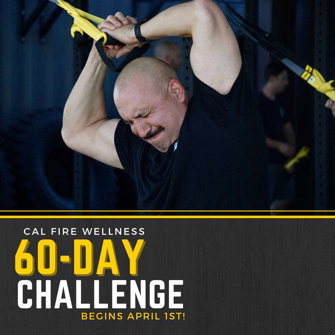 CALFIREWellness's tweet photo. The 60-Day Challenge Tracking Calendar is available through the Linktree on our Instagram bio! Print it and cross off tasks each day as you complete them. We hope you will join us for this 60-Day Challenge to healthier habits!

WE START TODAY! https://t.co/bOVEicJjVP