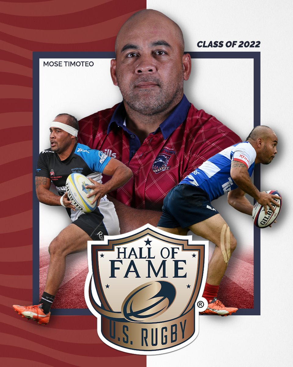 It may be April Fools' Day, but this isn't a joke. Congratulations to our very own Backs Coach Mose Timoteo on his induction into the @USRF_ Hall of Fame! #RaptorsRugby | #Mission23