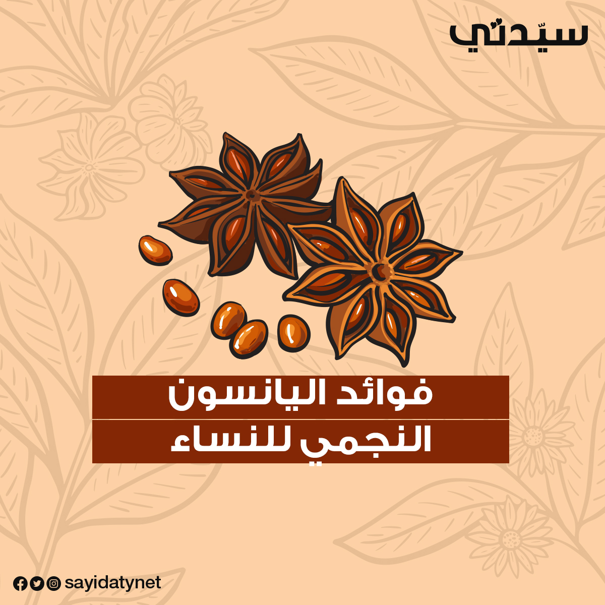 فوائد اليانسون النجمي