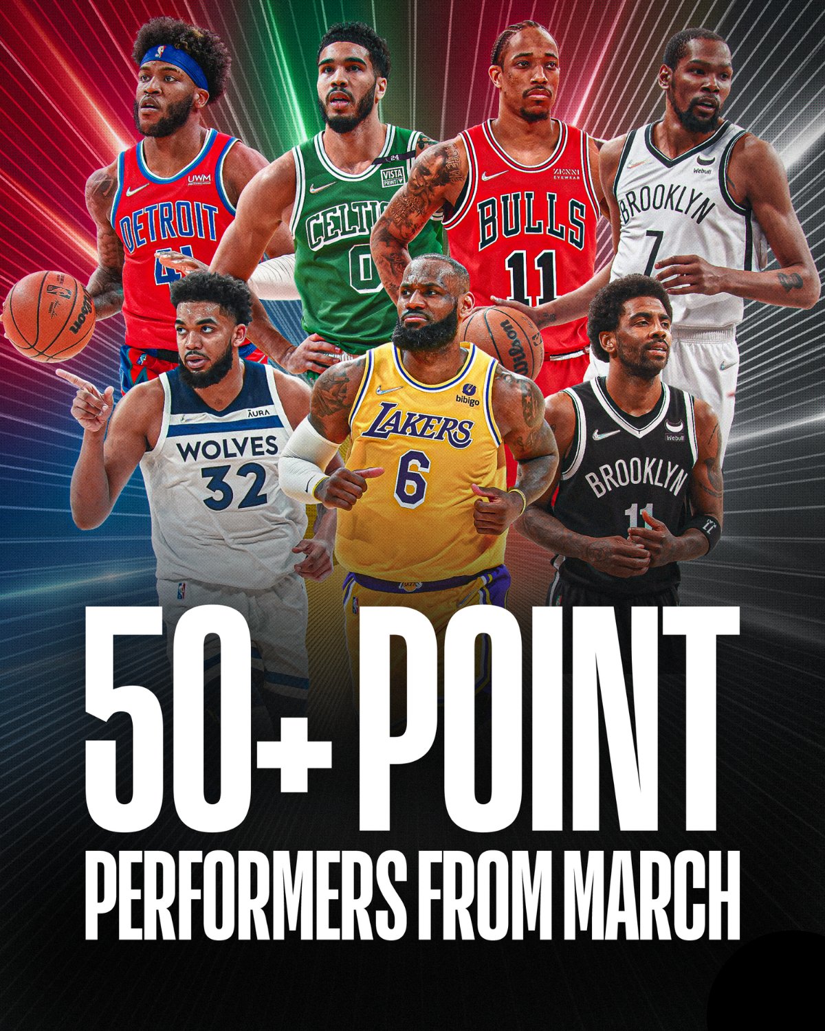 Most 50 point games online in a season