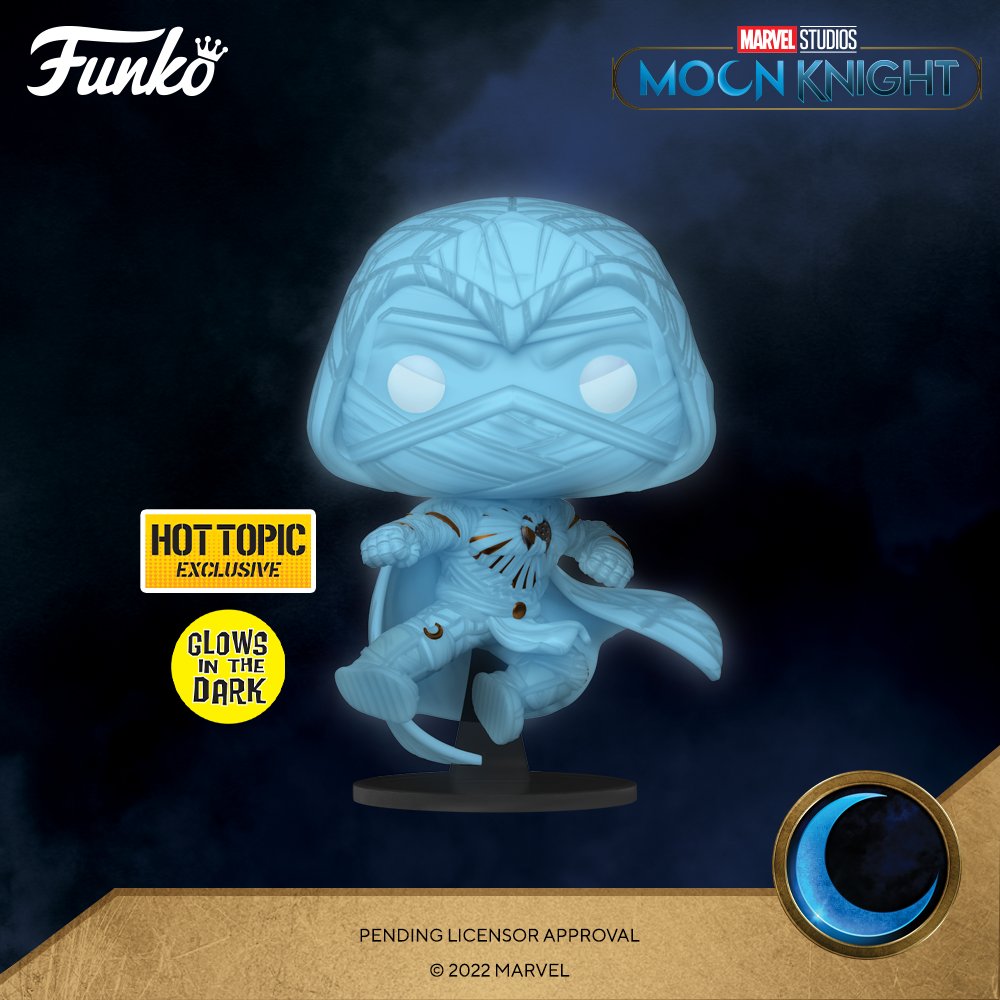 Embrace the chaos with Marvel Studios’ Moon Knight – Moon Knight! Pre-orders will be available today across a variety of retailers! bit.ly/3NzQ6Cl #MarvelMustHaves #Funko #FunkoPop #Marvel #MoonKnight