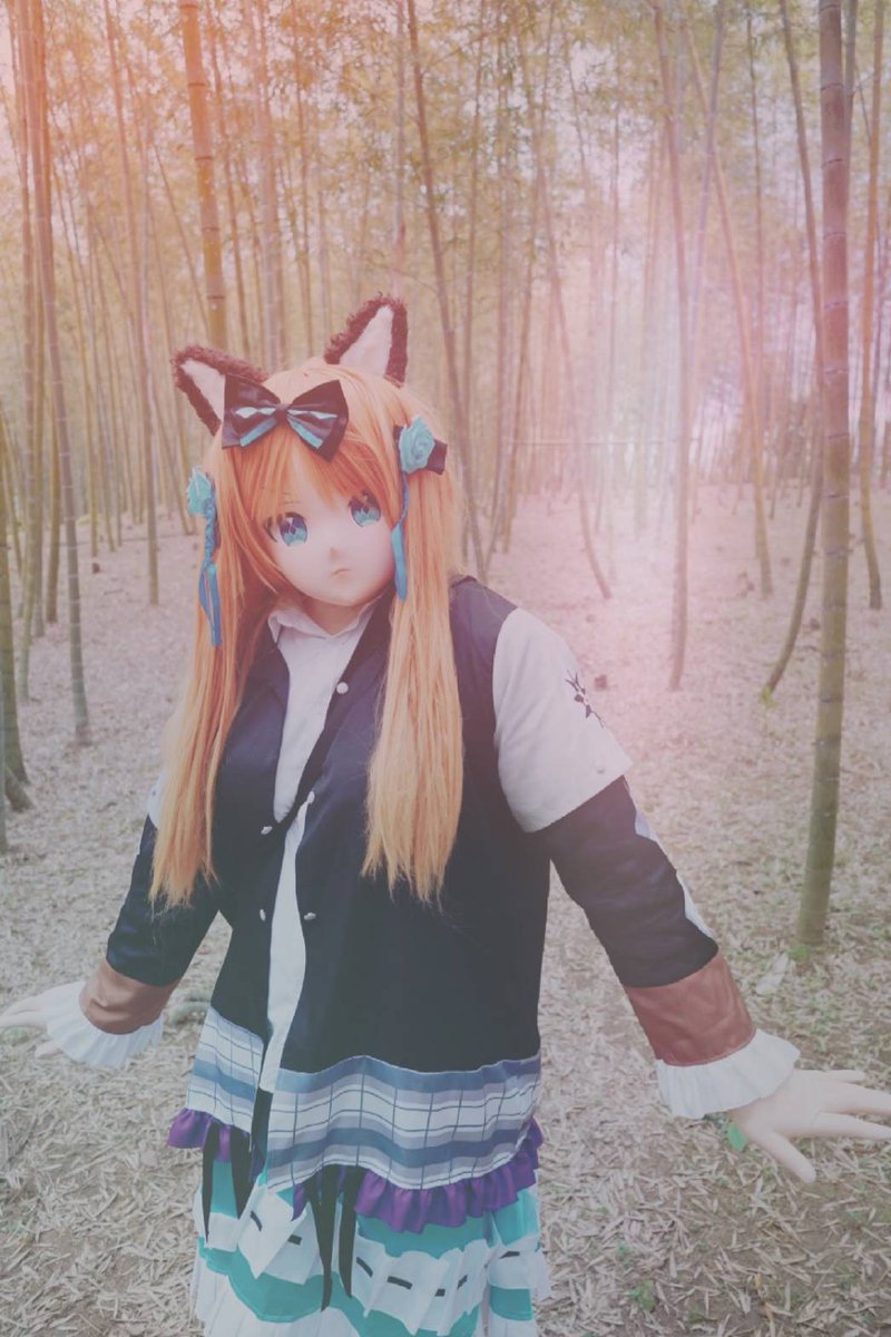 ccs99302's tweet image. 我是愛麗絲，夢城堡的主人，搖籃的守門人。按照約定，前來歸還曾被客人寄存在城堡的東西.....

I&apos;m Iris, Master of the Castle of Dreams, Keeper of the Cradle. As per our agreement, I&apos;ve come to return something a guest once left to the castle... 
#Arknights #Iris #kigurumi