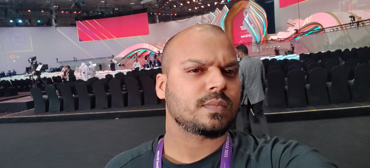 Ravi8Jan's tweet photo. The show has begun.
#fifaworldcupdraw2022 #fifaworldcupdraw #FIFAWorldCupQatar2022 https://t.co/79tqx1IHFl