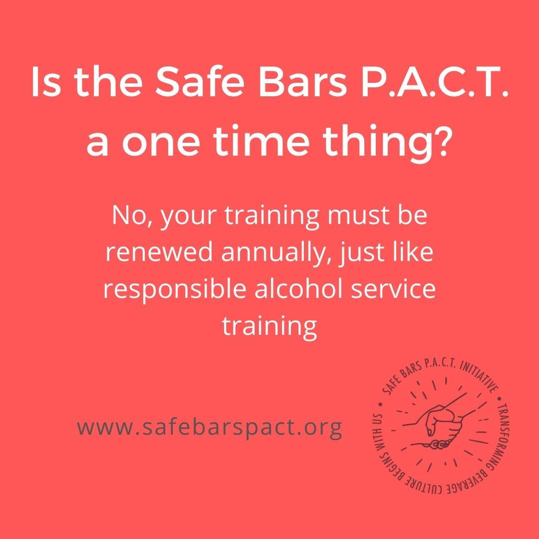 SafeBarsPACT's tweet photo. This is not a band aid for a bigger problem, this is a long term commitment to safer and more respectful working and drinking spaces - for your team members and your customers. Sign the PACT by heading to https://t.co/mwyGXr5E9m
-
#SafeBarsPACT #SafeBars #SignThePACT https://t.co/F8n0UnPjVW