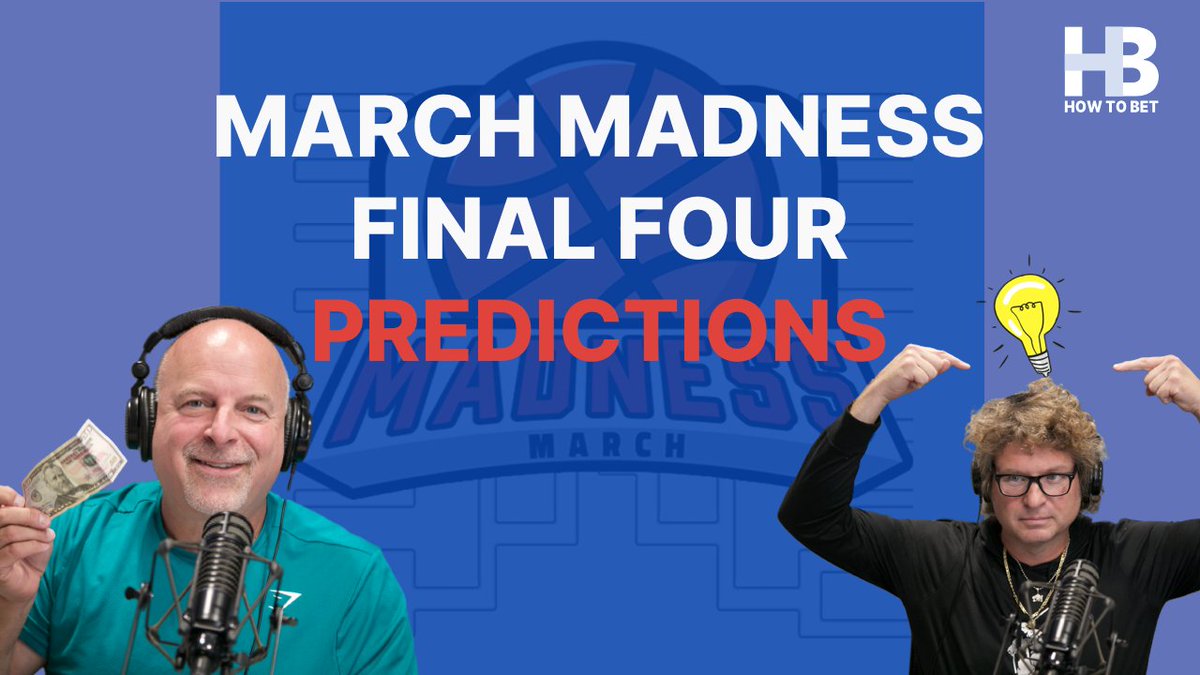 HowToBet_com's tweet photo. We are finally here and our team are absolutely loving it! We now have our full final four predictions live on our YouTube channel, find them below don't miss out. 🏀 👇
@Feinline33 @TheProdigalSean 

Watch here: ➡️ https://t.co/aP0gueUUjM

#howtobet #finalfour #ncaabasketball https://t.co/3U4tDhmhTF