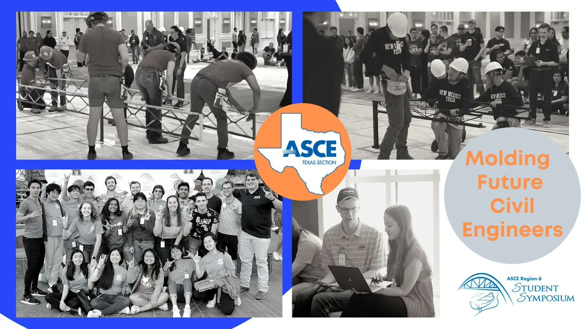 TEXASCEtweets's tweet photo. ASCE Section 6, in action providing learning experiences at the 2022 Student Symposium in Sugar Land, Texas. Investing in the success of the future of Civil Engineering at the grassroots.#ASCE #TexASCE #ASCEYM
#R6ASCE22 https://t.co/IWHxyRffcw