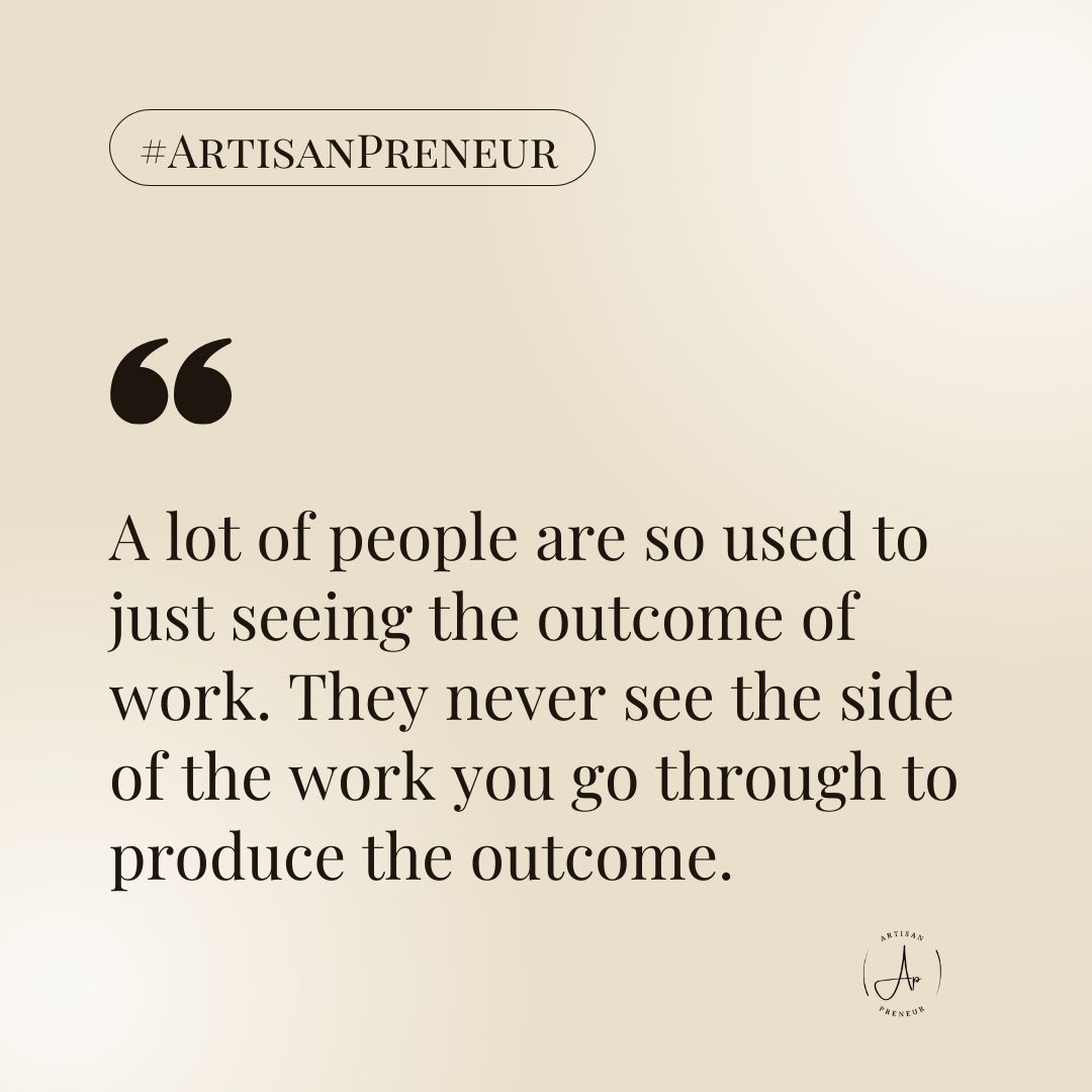 artisan_preneur's tweet image. Think about the process, not just the product.

Often we see people focusing on the final product, and keeping their art process to themselves. Sharing your process and finding others who understand it can help you expand your reach. 

artisan-preneur.com/consulting
#learningfrombooks
