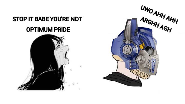 Some people wondering why Optimus Prime is trending
They don't know the legends, of Optimum Pride https://t.co/FN847hV63d