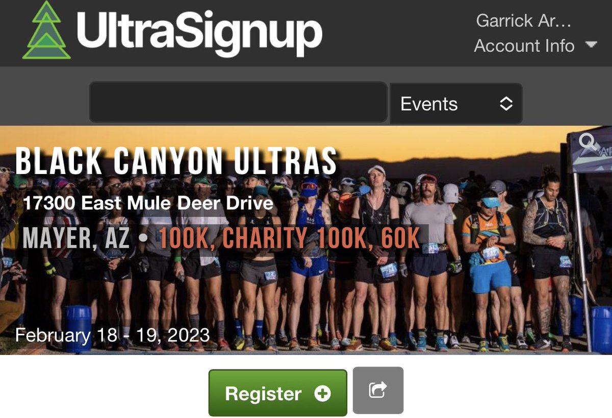 8ntmuch's tweet photo. Looks like I’m already committed to training through the winter. 🤣 100k through the Arizona desert during Idaho winter sounds like a grand idea! Who else is running it? #BlackCanyon100k #TrailRunning #ultrasignup #araviparunning @AravaipaRunning https://t.co/Si5XR8CzFv