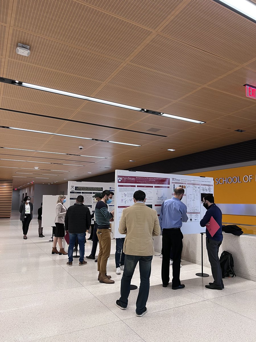 PennPPA's tweet photo. Poster Session 1 bustling with #PennPostdocs sharing their research.
#BPCSymposium22 #UpennBPC @PennBPP https://t.co/RvrVAxuvY7
